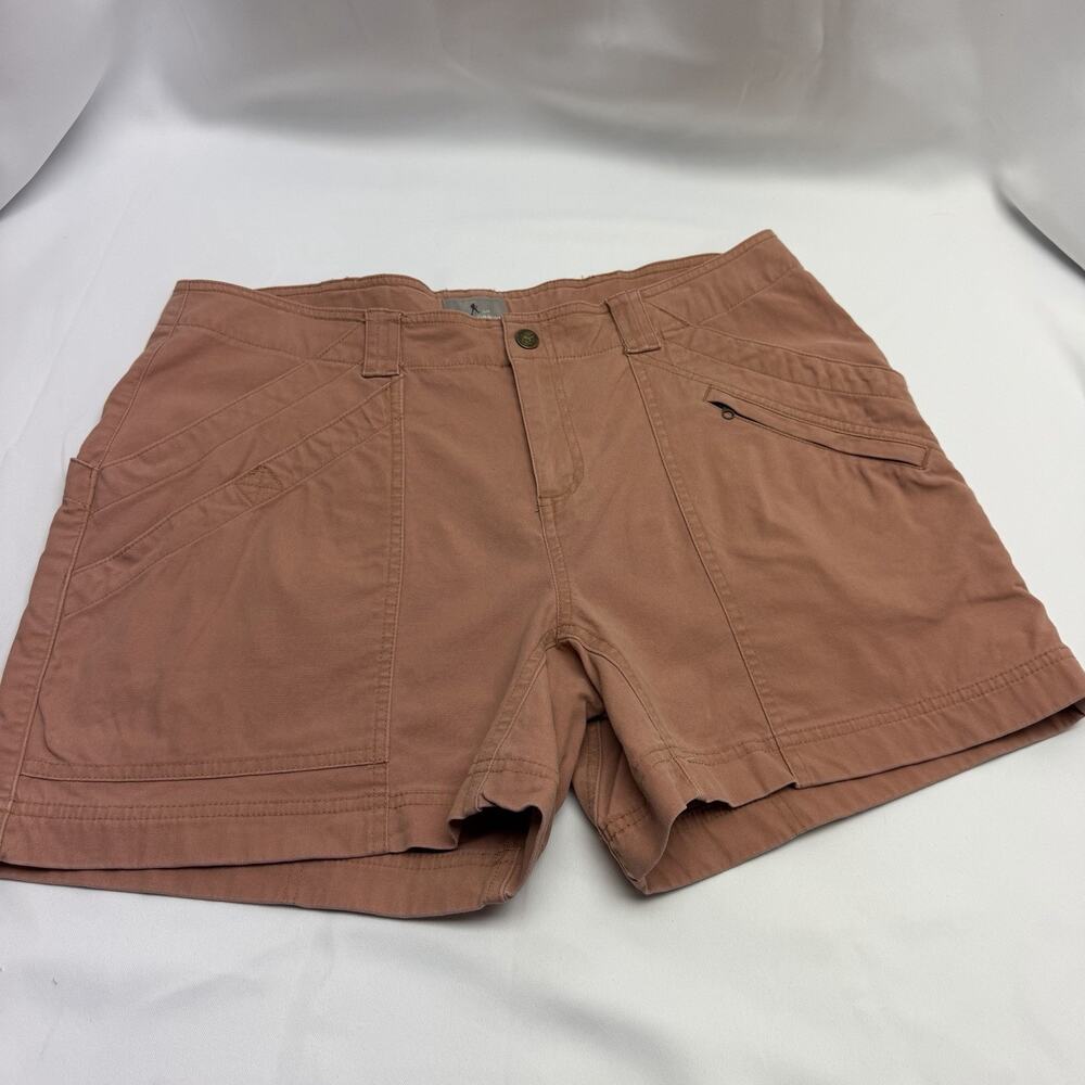 Royal Robbins Hiking Shorts Women’s Size 12 Pink Outdoor Travel Stretch